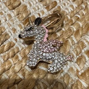 Sparkling Unicorn Keychain